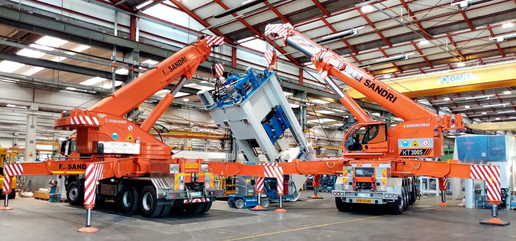 Dimensioni autogrù, le opzioni di Autogru Sandri 7182 rid Dimensioni autogrù, le opzioni di Autogru Sandri